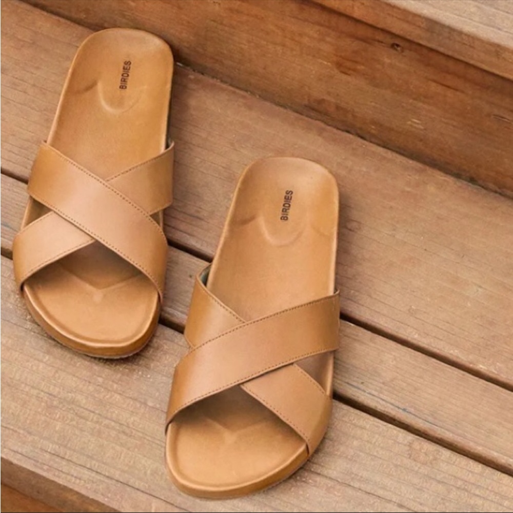 Birdies Robin Sandals 9 Brown EUC